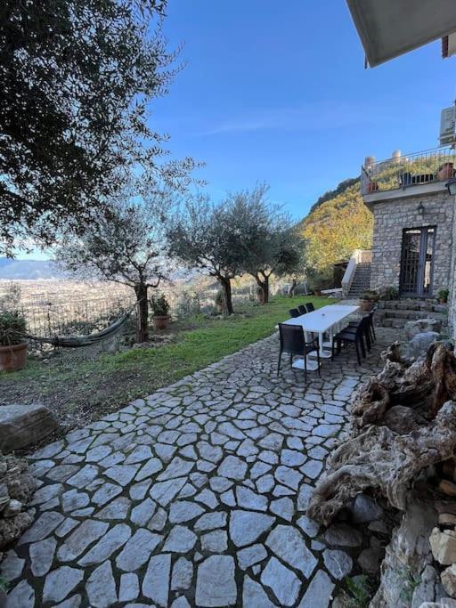 Casale Di Lusso Panoramico Lettere Exterior foto